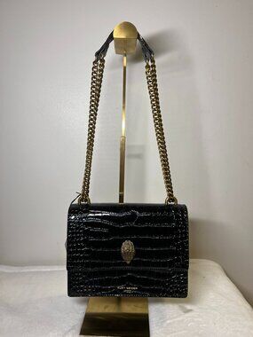 Kurt Geiger Shoreditch Bag Black Leather Bag - NWT